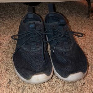 Navy Nike Running Shoes